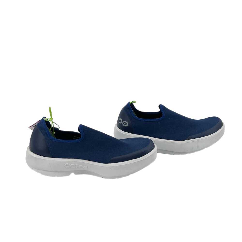 OOFOS Blue Sneakers Slip-On | Womens 8